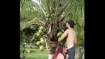 A small but delicious outdoor blowjob