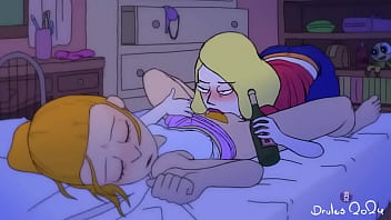 Dando una mamada borracha