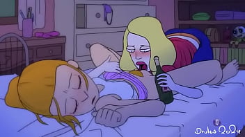 Dando una mamada borracha