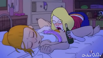 Dando una mamada borracha