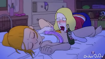 Dando una mamada borracha