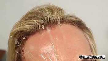 Inviting chick enjoys a throat fucking and lots of charge on her face Inviting chick enjoys a throat fucking and lots of charge on her face