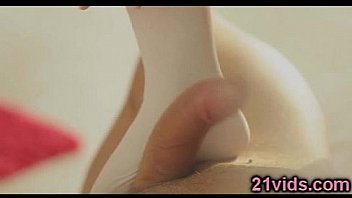 Stunning babe ava dalush foot play