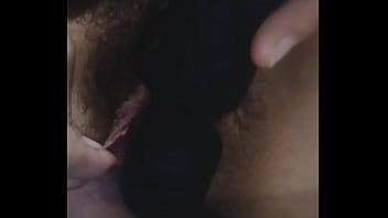 Play with her pussy solo