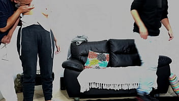 Stepfather tested his son's girlfriend in front of him