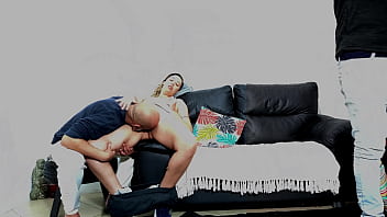 Stepfather tested his son's girlfriend in front of him