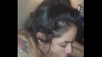 Latina sucks dick