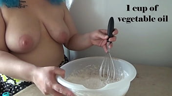 Banana bread recipe full recipe at the end topless cooking with kyra hellfire
