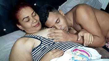 Stepmother sucking cock pov