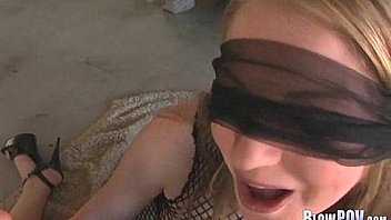 Slut gives a sloppy bj 023