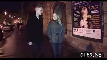 Wet hole of a nasty wench finally gets a massive dong unfathomable inside