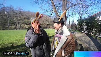 Porno dan and stepson matt double stuff mia trejsi’s soaked cunt