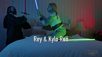 Rey and kylo
