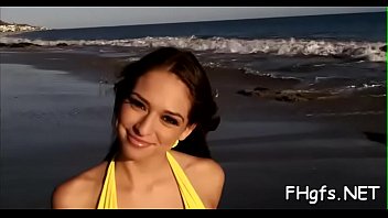 Beguiling young brunette sweetheart sara finally receives hard fuck