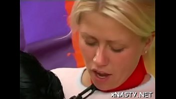 Racy blonde maid merry adores blowjobs a lot