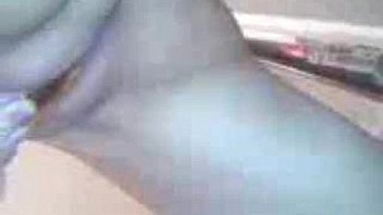 Girl masturbates with vibrator