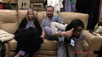 Bratty orphan's cheerleading physical jasmine rose