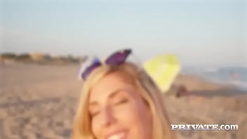 Shona river wild blonde enjoys anal