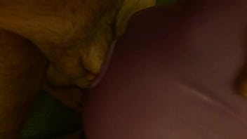 Masked sub face fucking