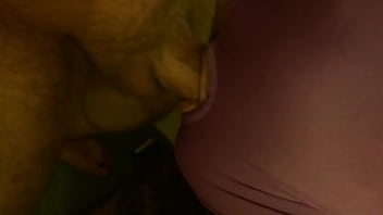 Masked sub face fucking