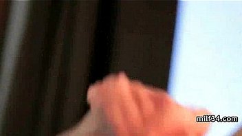 Cougar & young stud hot bedroom fuck