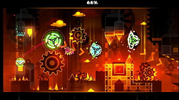 Verifico flamwall a 30 fps en geometry dash mientras me hago una paja