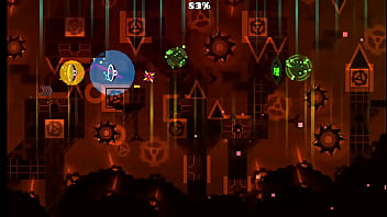 Verifico flamwall a 30 fps en geometry dash mientras me hago una paja