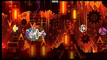 Verifico flamwall a 30 fps en geometry dash mientras me hago una paja