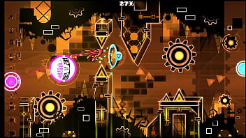 Verifico flamwall a 30 fps en geometry dash mientras me hago una paja