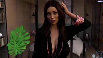 Race of life #04 busty brunette college teacher milf waits eagerly for my juicy cum