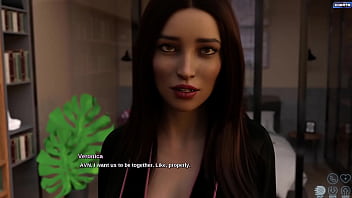 Race of life #04 busty brunette college teacher milf waits eagerly for my juicy cum