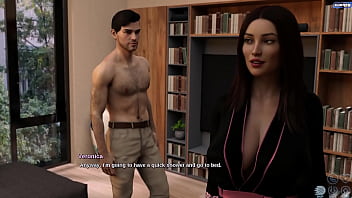 Race of life #04 busty brunette college teacher milf waits eagerly for my juicy cum