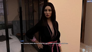 Race of life #04 busty brunette college teacher milf waits eagerly for my juicy cum