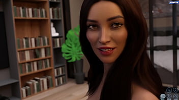 Race of life #04 busty brunette college teacher milf waits eagerly for my juicy cum