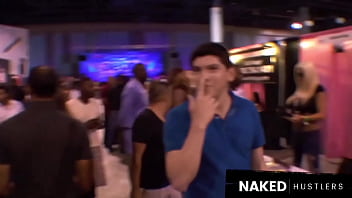 Sucking multiple 12 inch dicks outside in broad daylight