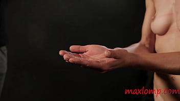 Good girl suffers on her hands