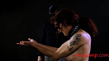 Good girl suffers on her hands