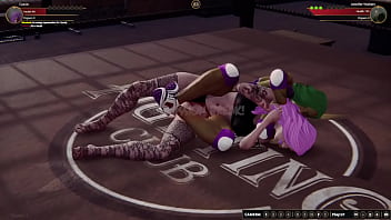 Cassie vs jennifer nf3d female mma combat ring