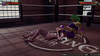 Cassie vs jennifer nf3d female mma combat ring
