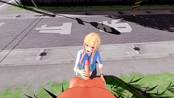 Marin kitagawa gets all her holes filled with cum