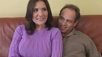 Sharing my wife's big tits