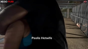 Paolla hotwife muito safada deu para um bbc