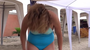 I couldn't resist any longer and on the beach i was fucked by my stepson he came inside me