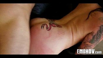 Tattooed goth babe 776