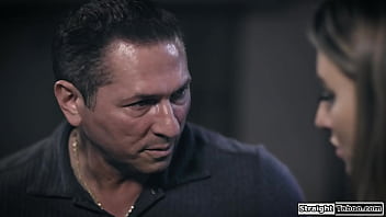 Petite sexworker paige owens is hired to play out guys stepdaughter small tits babe kisses him and lets her horny stepdaddy lick her pussy