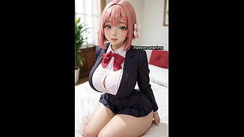 Girl from anime 100 girlfriends artanime