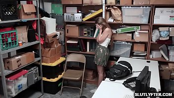 Shoplifter alyce anderson learns the hardway