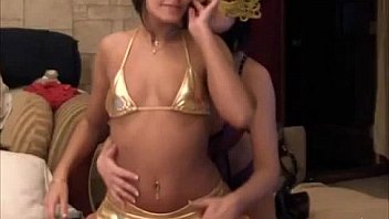 Strap on made us both squirt