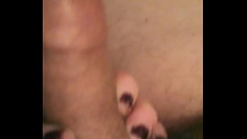 Cock sucking zoomed in