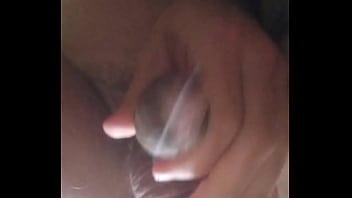 Male squirt gushes cums whth fuck from giant dildo